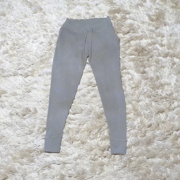 Nasty Gal Weekend Loading Knit Sweater and Joggers Gray Lounge Set 4 - Picture 10 of 14
